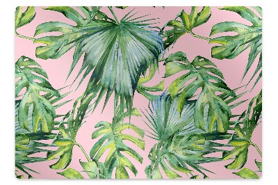 Podložka pod stoličku na kolieskach Botanické umenie