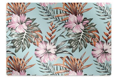 Podložka pod stoličku Kvety ibišteka