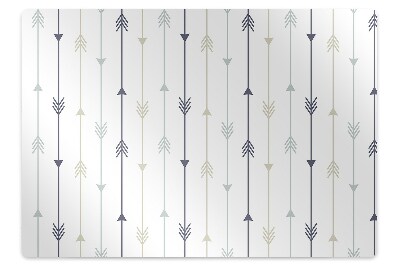 Podložka pod stoličku na podlahu Geometrické šípy