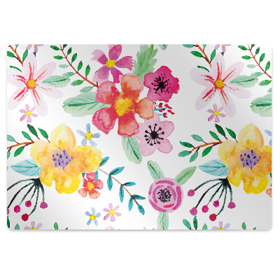 Podložka pod stoličku na podlahu Čarovná záhrada