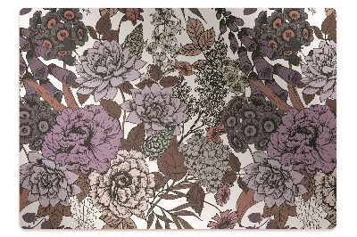 Podložka pod stoličku na kolieskach Záhrada tajomstiev