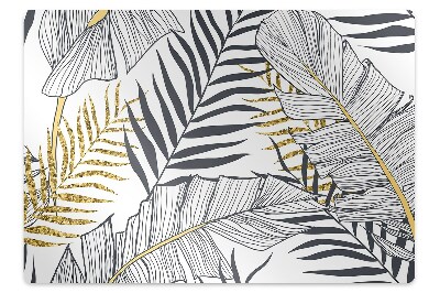 Ochranná podložka pod stoličku Zlaté listy