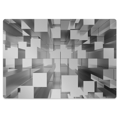 Podložka pod stoličku Sivé dlaždice