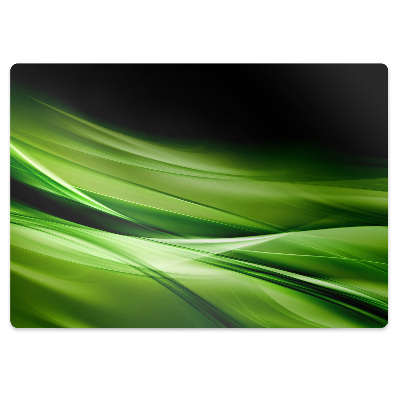 Podložka pod stoličku na kolieskach Trávnatá abstrakcia