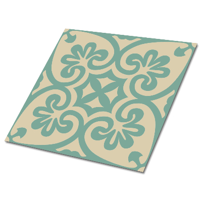 Vinylové obklady na stěnu Arabský zelený vzor