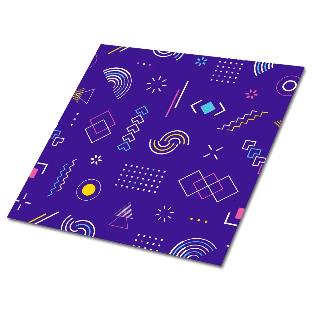 Vinylové dlaždice Čiarky na modrom pozadí