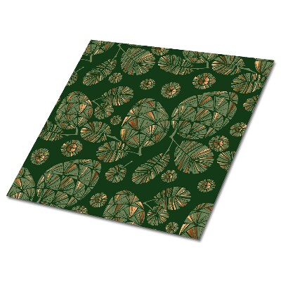 Vinylové obklady na stěnu Lesné listy a šišky