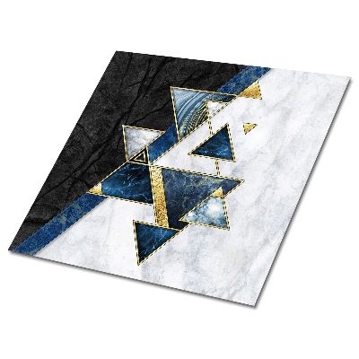 Pvc obklady Mramor rozdelený na trojuholníky