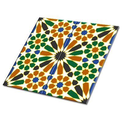 Vinylové dlažby Kubánsky farebný motív