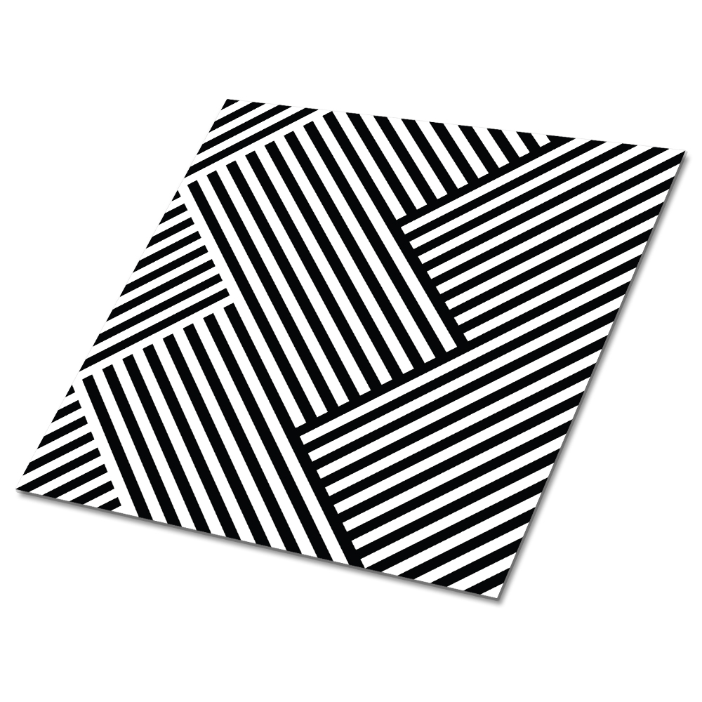 Vinylové obklady na stěnu Čierne geometrické línie
