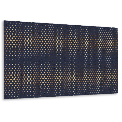 Nástenný panel pvc Zlaté ozdobné bodky