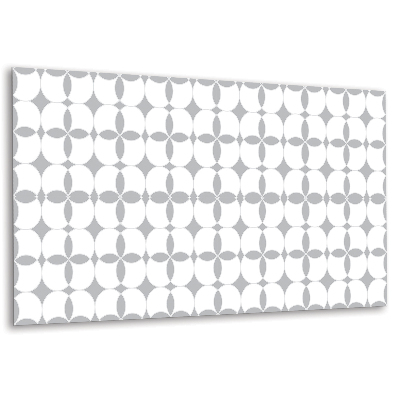 Dekoratívny nástenný panel s geometrickými kruhmi