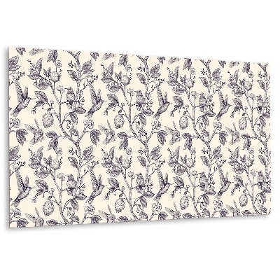 Stenový panel Motív vtáka na strome