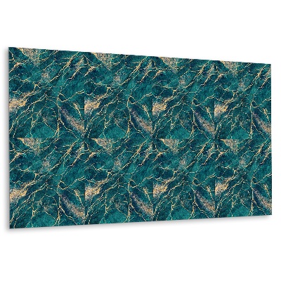 Stenový panel Malachit v zelenej farbe