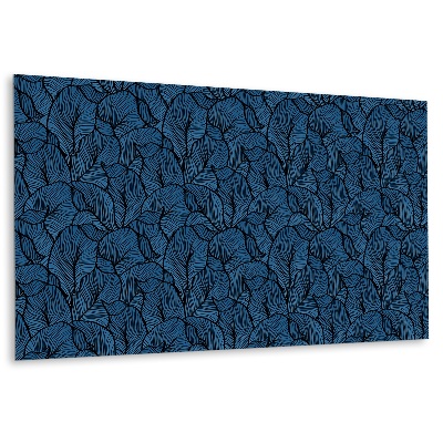 Stenový panel v staromódnych listoch