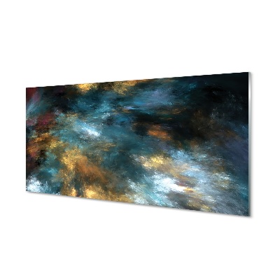 Skleneny obraz Farebné šmuhy