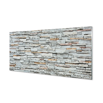 Skleneny obraz Kamenný múr