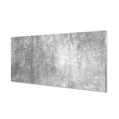 Sklenený obraz Kamenná stena sivý cement