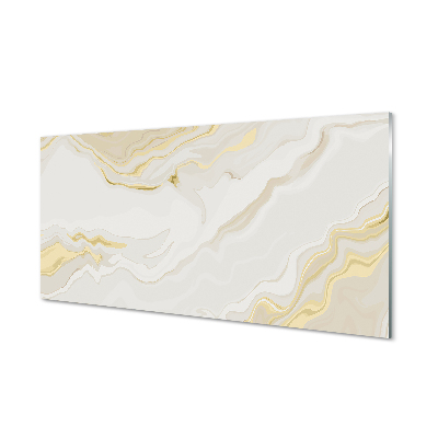 Skleneny obraz Mramorový kameň zlaté vzory