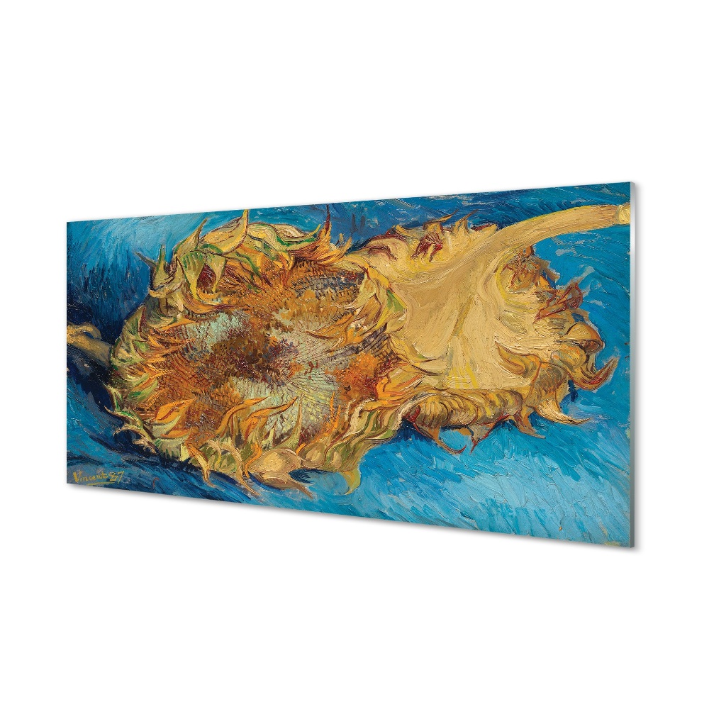 Obraz na skle Vincent van Gogh - Dve rezané slnečnice