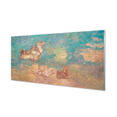 Sklenený obraz Odilon Redon - Apolónov voz