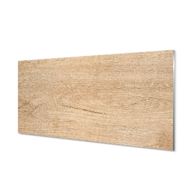 Skleneny obraz Svetlá štruktúra dreva Uzly