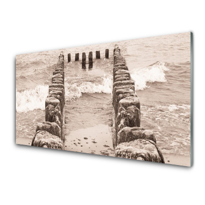 Sklenený obraz Pláž oceánu