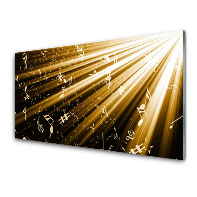 Skleneny obraz Lúče svetla a poznámky