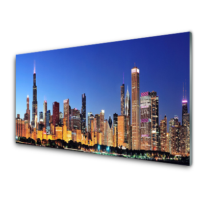 Obraz na skle Krajina mesta