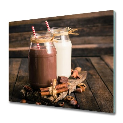 Sklenená doska na krájanie Poháre na nápoje