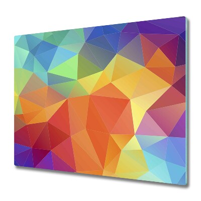 Doska na krájanie Dúhové geometrické pozadie