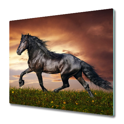 Doska na krájanie Čierny mustang