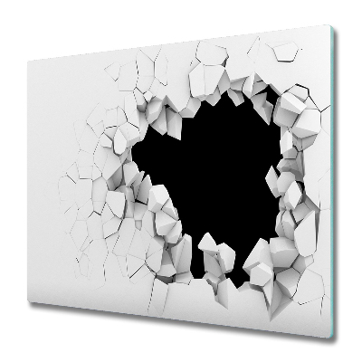 Sklenená doska na krájanie Diera