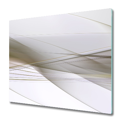 Sklenená doska na krájanie Sivá abstrakcia