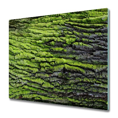 Sklenená doska na krájanie Machová kôra