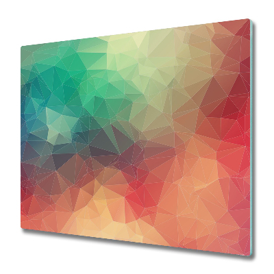 Sklenená doska na krájanie Viacfarebné pozadie