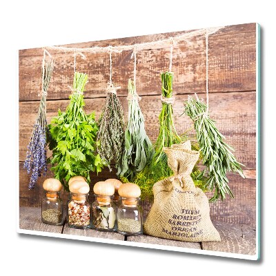 Doska na krájanie Bylinky s korením