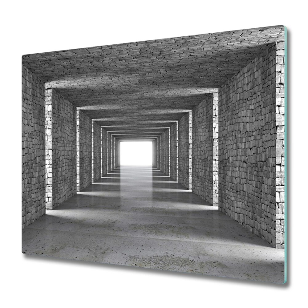Doska na krájanie Šedý tehlový tunel