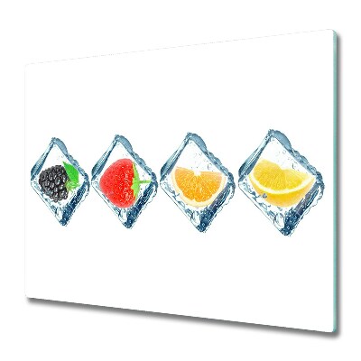 Doska na krájanie Ovocie v kockách ľadu