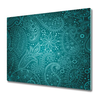 Doska na krájanie Paisley kvetinový ornamentálny vzor,