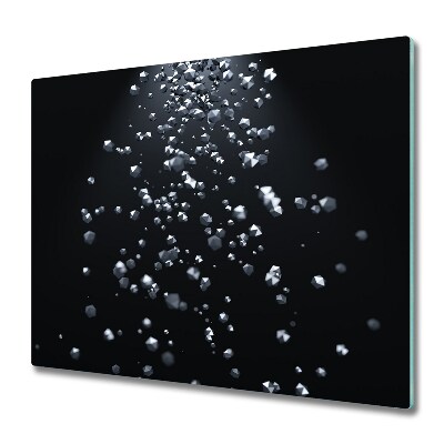 Doska na krájanie Padajúce abstrakcie 3D