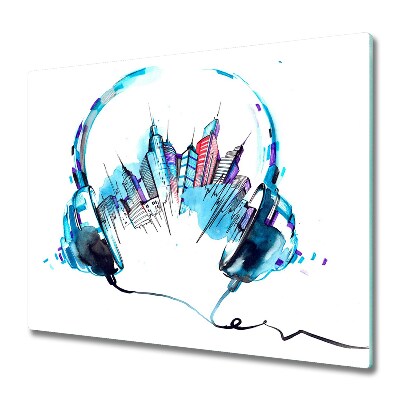 Doska na krájanie Zvuky mesta Modrá