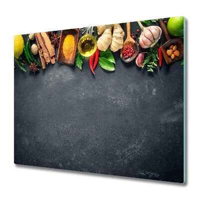 Doska na krájanie Kuchynské bylinky a korenie