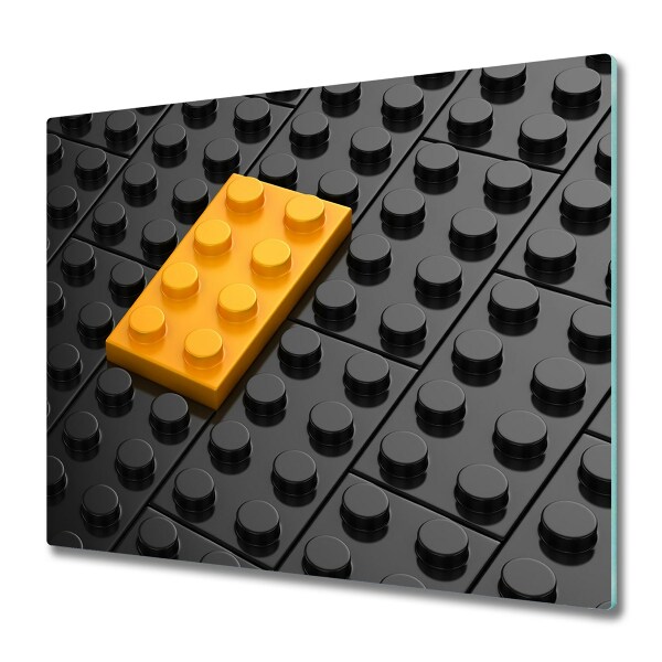 Doska na krájanie Žltý lego blok