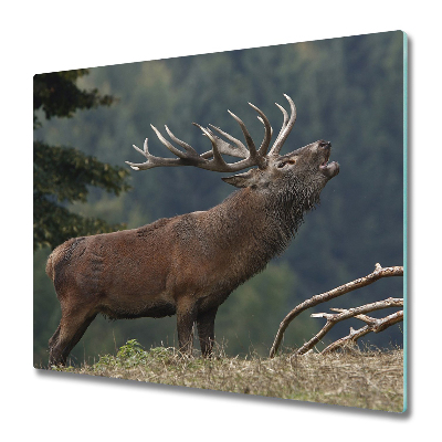 Sklenená doska na krájanie Revúci jeleň