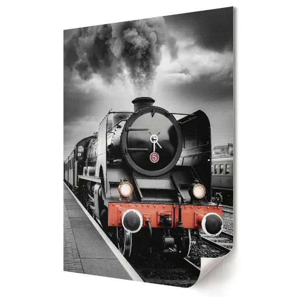 Retro plagát Klasický vlak času