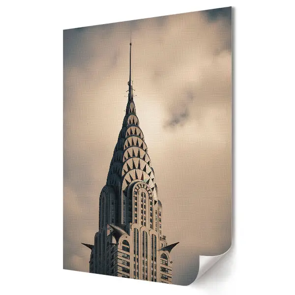 Plagát do obývačky Chrysler Building ikona New Yorku