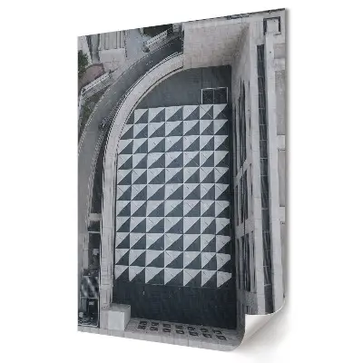 Plagát do obývačky Geometrické vzory z vtáčej perspektívy