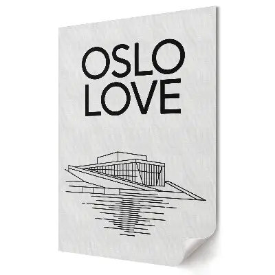 Plagát Oslo: Láska v modernej architektúre