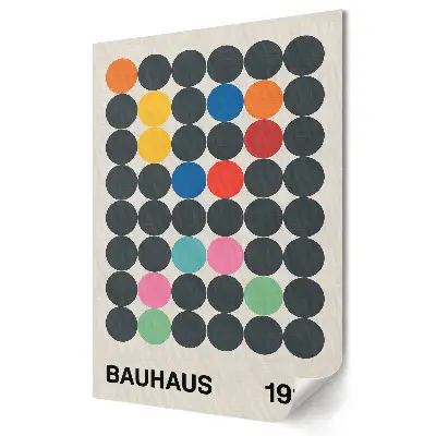 Plagát Bauhaus Farby a formy v harmónii